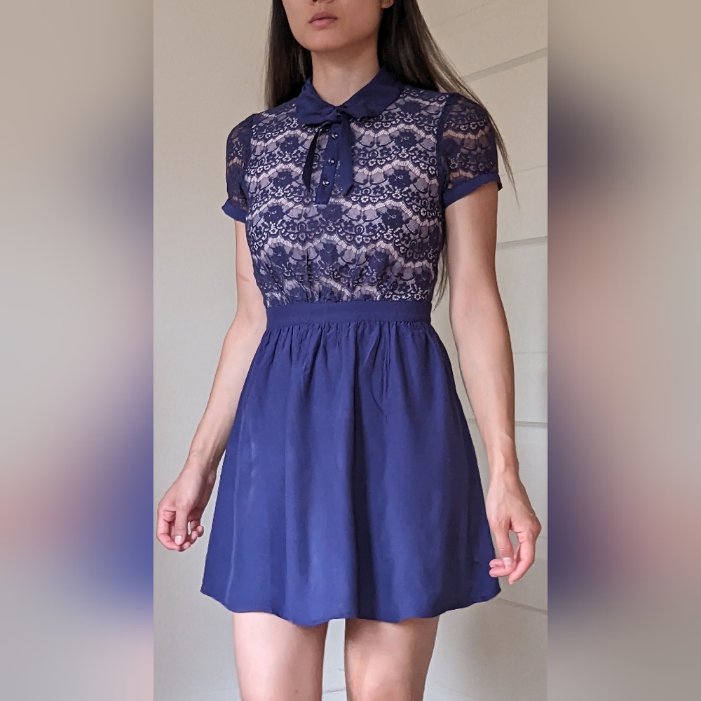 Blue summer dress